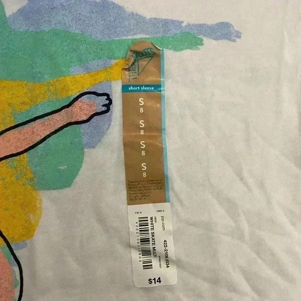 115. “Skate of Mind” Kids Graphic Tee, Size Small/8 - Picture 2 of 3